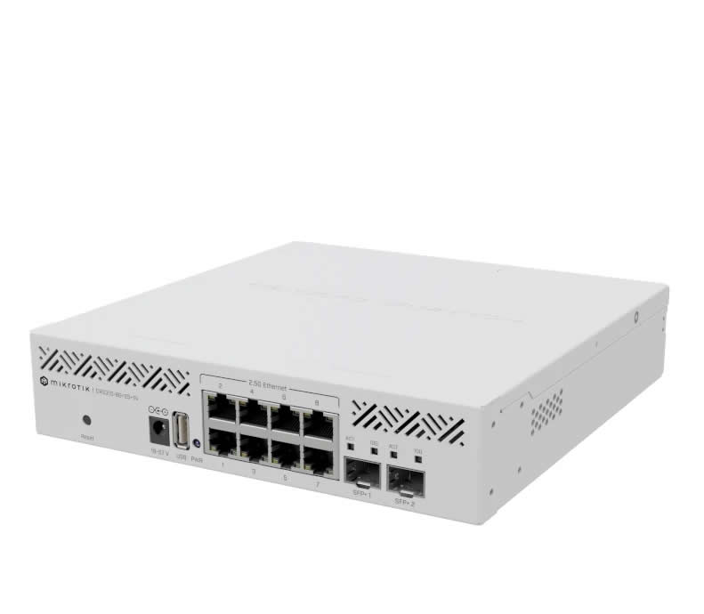 Mikrotik Crs310 8g 2s In Switch 8x25gbe 2xsfp 